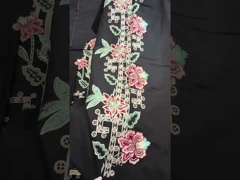 Maria B Luxury Embroidered Lawn Unstitched 3Pc Suit EL-26-11