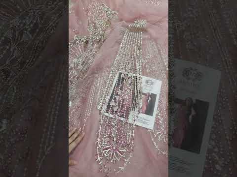 Mushq - Luxury Net Embroidered Unstitched 3 Piece - GEET