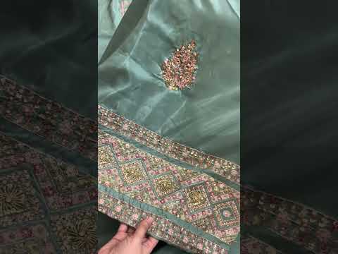 Hussain Rehar Imroz Luxury Raw Silk Embroidered 3Pc Unstitched Suit PA-265