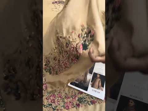 Hussain Rehar Aurelia Luxury Raw Silk Embroidered 3Pc Unstitched Suit PA-243