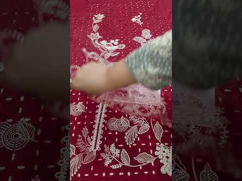 Crimson Luxury Lawn Embroidered Unstitched 3 Piece - ONE TRUE LOVE - D6A