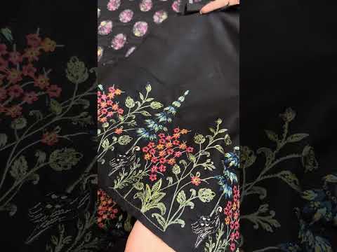 Maria.B Luxury Embroidered Jacquard Lawn 3Pc Unstitched Suit D-2605-B