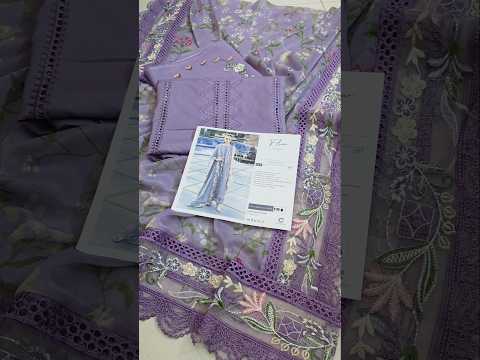 Crimson - Floral Serenity - Lawn Embroidered Unstitched 3 Piece