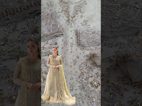 Mari B Luxury Embroidered Organza Stitched 3Pc Suit Serelia