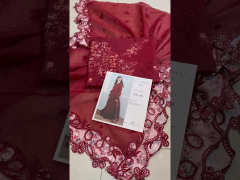 Qalamkar Luxury Lawn Unstitched Embroidered Collection NELAM