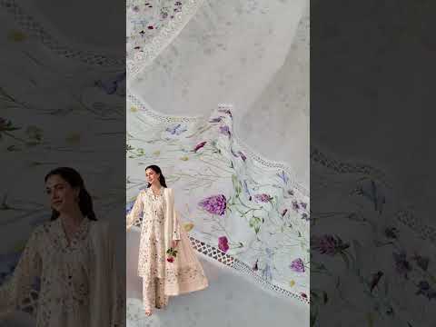 Pehnawa Luxury Lawn Embroidered Unstitched 3PC Suit-PA0015