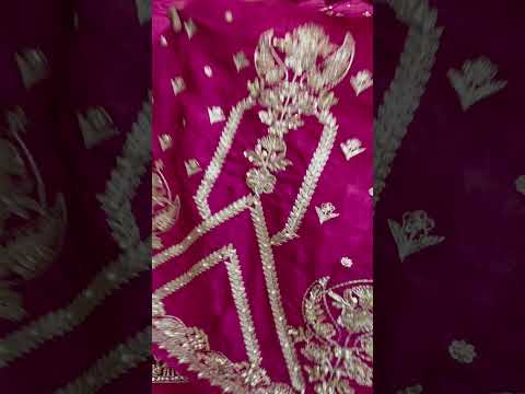 Haseen's Paimana Luxury Raw Silk Embroidered 3Pc Unstitched PA-130