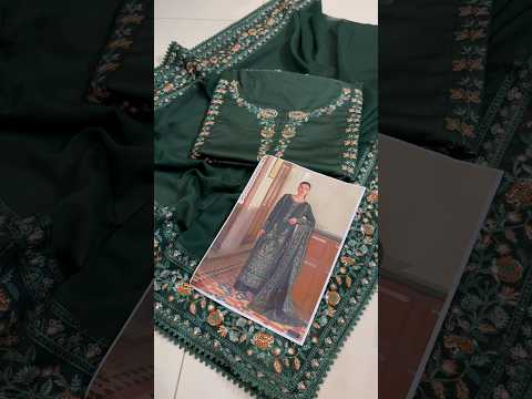 Afrozeh - Luxury Lawn Embroidered 3 Piece Unstitched - Arden