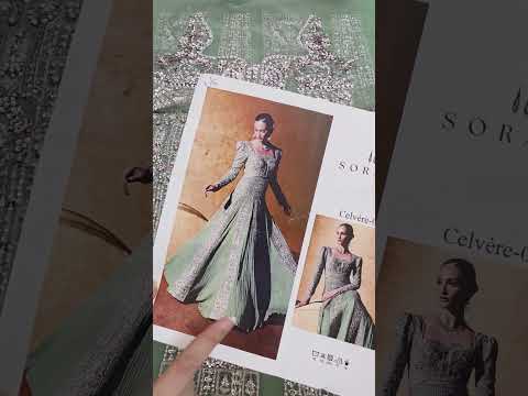 Soraya - Celvère - Luxury Organza Embroidered Unstitched 3 Piece