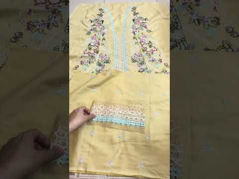 Mahnur - Luxury Lawn Embroidered Unstitched 3 Piece - S-02