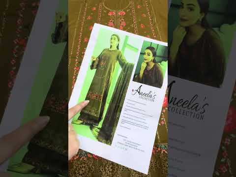 Aneelas - Luxury Lawn Embroidered Unstitched 3 Piece - Mustard