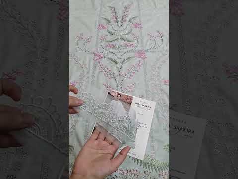 Saira Shakira Luxury Lawn Unstitched Embroidered 3Pc Suit TALI 3-B