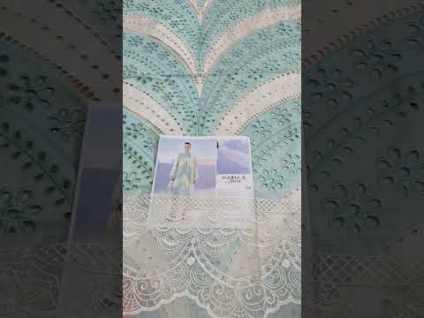 Maria.B Luxury Lawn Chikenkari Unstitched Embroidered 3Pc Suit 2512-A