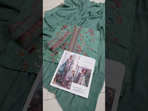 Hussain Rehar - Verdant - Luxury Lawn Embroidered 3 Piece Unstitched