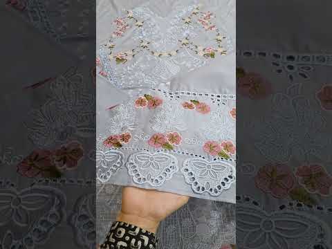 Elaf Luxury Lawn Unstitched Embroidered 3Pc Suit ELY-3B PARADISE