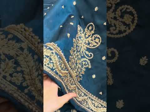 Ahmad Sultan Raw Silk Unstitched Collection TANGERINE-14