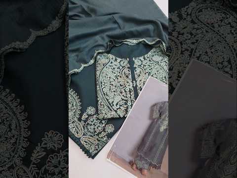 Zara Shahjahan Luxury Lawn Embroidered 3Pc Unstitched / Stitched Suit - Zehra