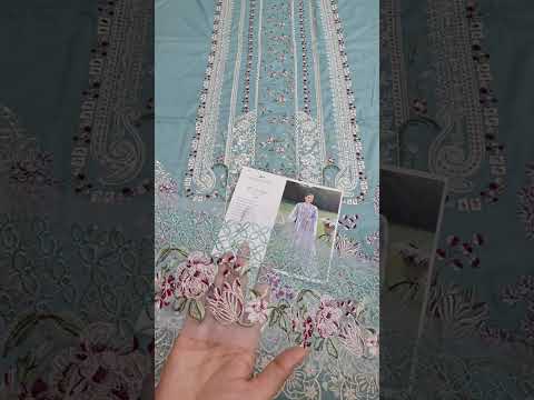 Elaf - Luxury Lawn Embroidered 3 Piece Unstitched - MORNING DRIZZLE