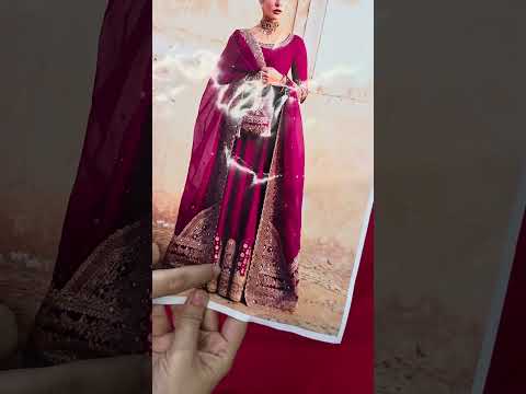 Pehnawa Luxury Embroidered Chiffon Stitched 3PC Collection Cassia
