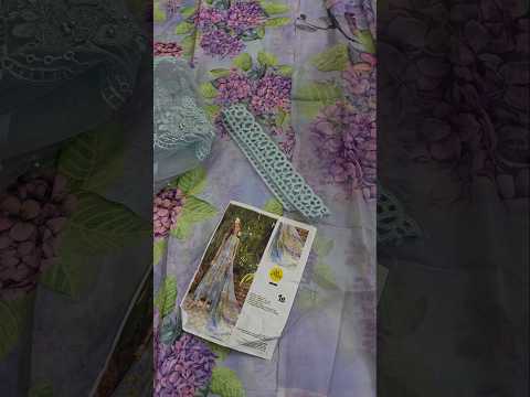 Maria.B MPT-1801-B Luxury Embroidered Lawn Unstitched 3Pc Suit PA-185