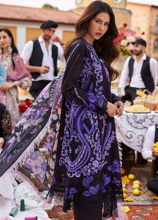 Mushq Luxury Lawn Unstitched 3 Pieces Te Amo SARDINIA SPLENDOR