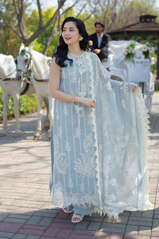 Rang Rasiya Luxury Embroidered Lawn 3Pc Unstitched Suit-AYLA