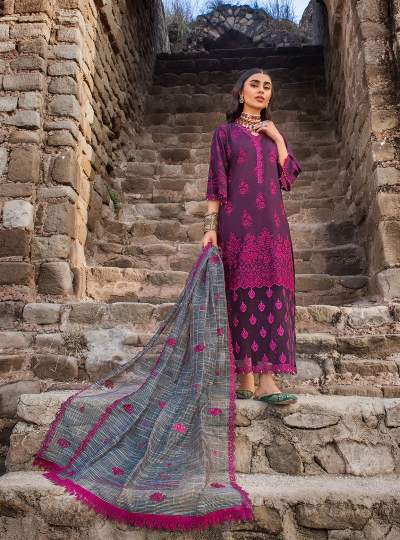 Zainab Chottani - Luxury Chikankari Collection 2022 - Humraaz 9B