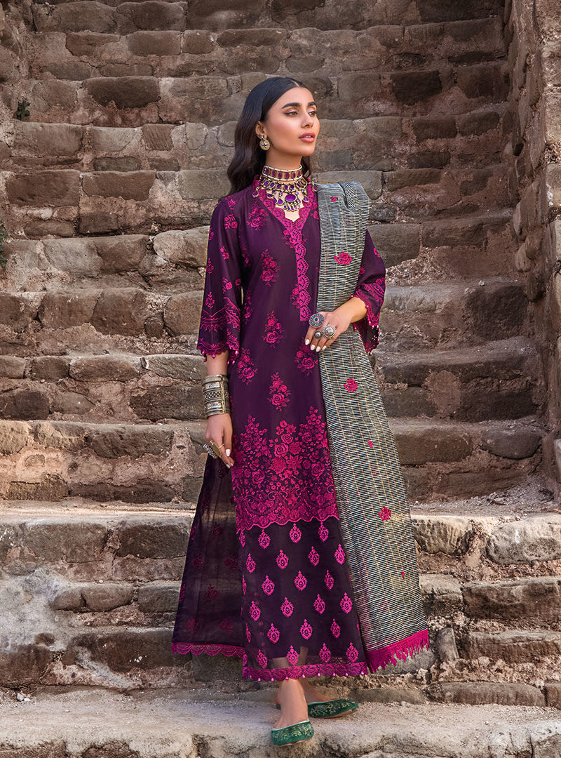 Zainab Chottani - Luxury Chikankari Collection 2022 - Humraaz 9B