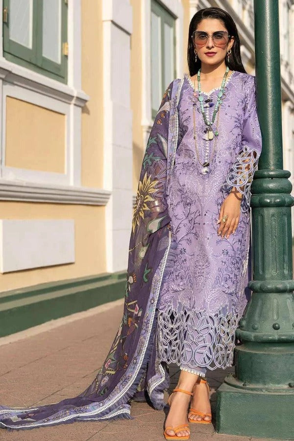 Lawana by Mushq Embroidered Lawn Suits Unstitched 3 Piece MSL-09 Ariya - Spring / Summer Collection